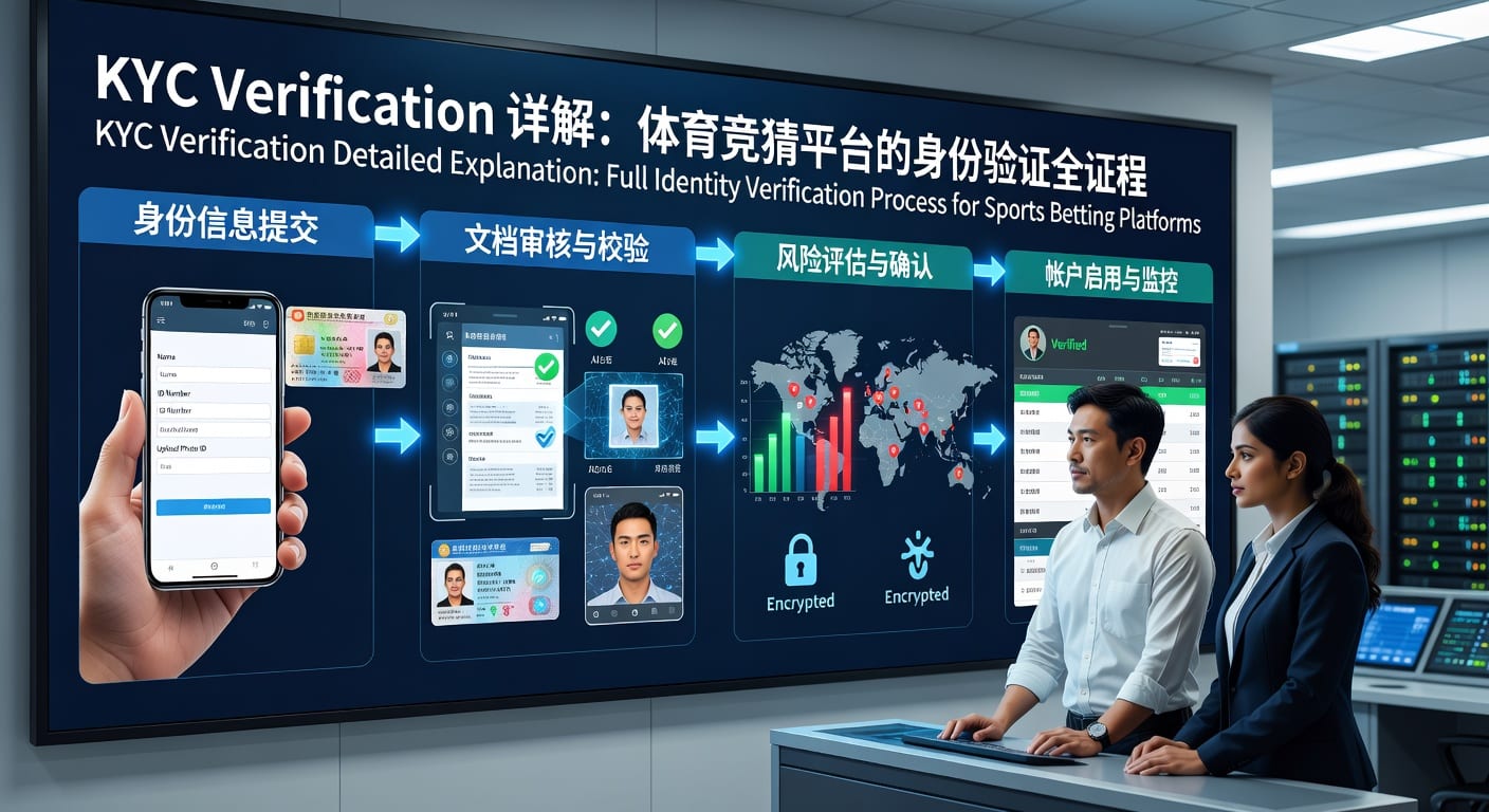 KYC verification 体育玩家开户注册与验证要点