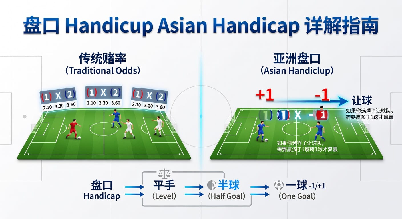 亚洲盘 asian handicap 实战解读与读盘方法