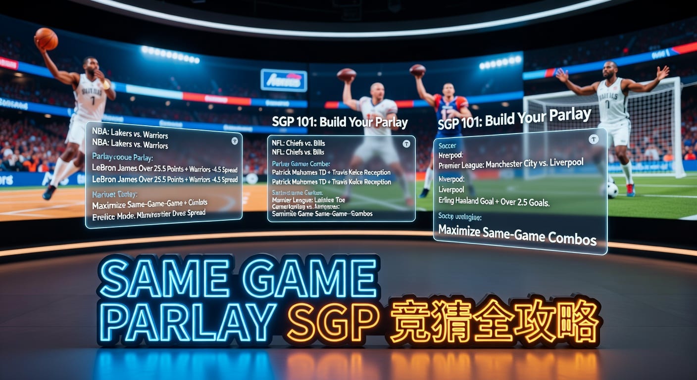 same game parlay SGP投注技巧与组合思路｜大阳城15.cc正版安装