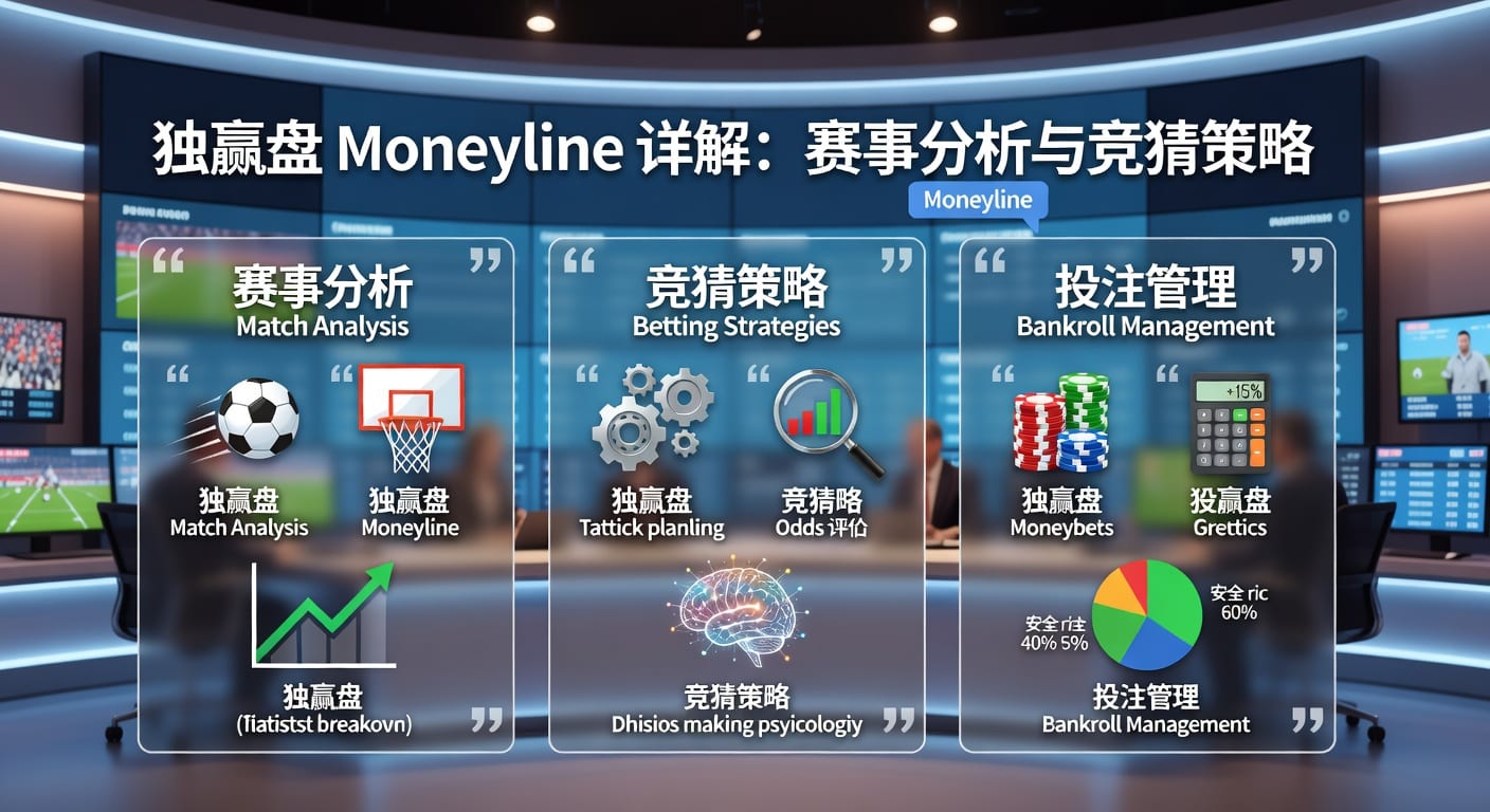 独赢盘 moneyline 玩法解析与投注技巧（2026年）